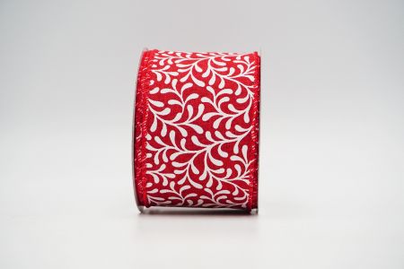 Scroll Wired Ribbon_KF6520GC-7-7_Red